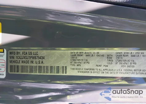 2023 Jeep Wrangler Rubicon 392 from USA, damaged, VIN 1C4JJXSJ7PW679434